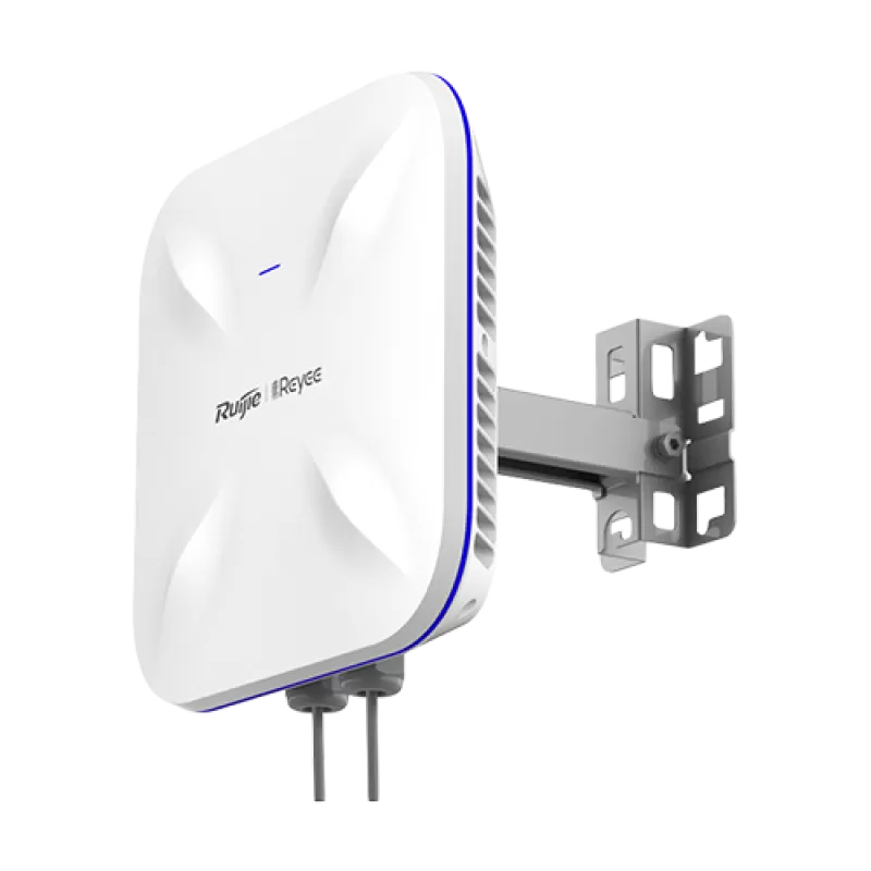 Access Point exterior AX1800 Dual-Band, Wi-Fi 6, 1x GE, 1x SFP, PoE IN, Cloud Management - Ruijie RG-RAP6260(G)