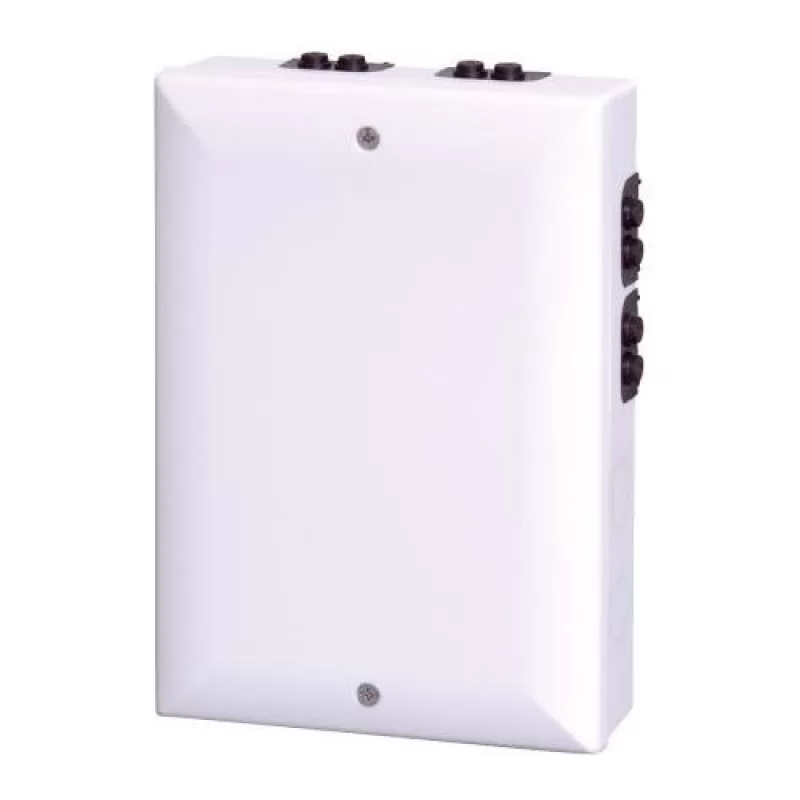 Accesoriu detectie incendiu Bosch FLM-420-I8R1-S Modul interfata 8 intrari si 1 releu, adresabil, carcasa, IP54