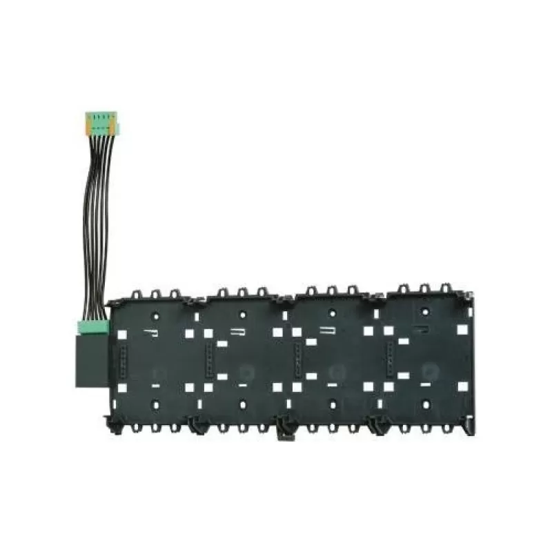 Accesoriu detectie incendiu Bosch PRD 0004 A Sina de montaj lunga, 4 sloturi de modul, cablu de transmisie date