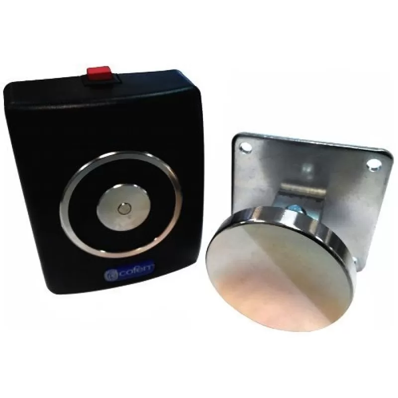 Accesoriu detectie incendiu Cofem Electromagnet cu intarziere pentru usi de incendiu 50kg, Negru