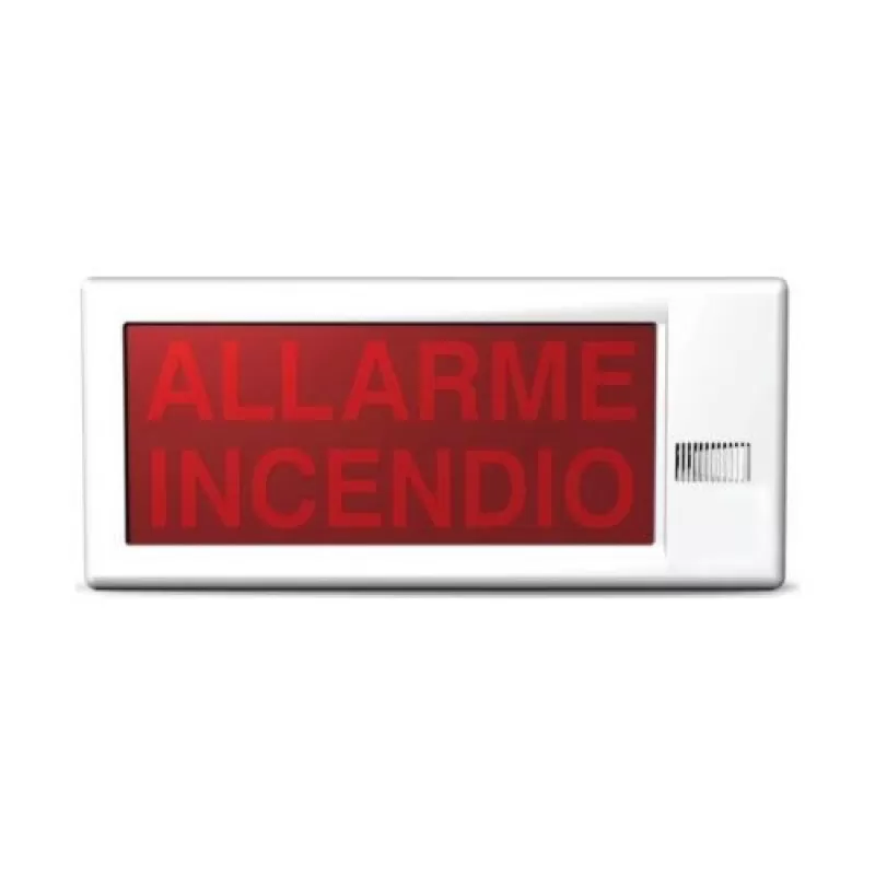 Accesoriu detectie incendiu INIM ISS021 Panou de avertizare vizual si sonor, EN54-23