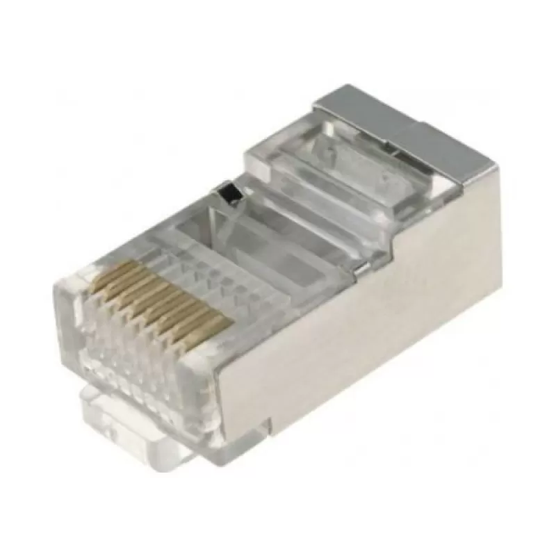 Accesoriu retelistica PXW Mufa FTP Cat5e ecranata, Cupru, Aurita