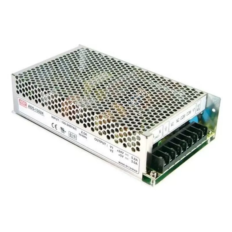 Accesoriu supraveghere Mean Well AD-155C Sursa de alimentare cu back-up 54V DC, 2.7A, 156.5W