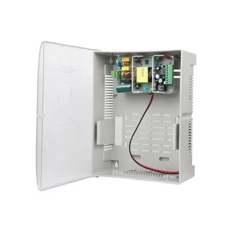 Accesoriu supraveghere PXW STD-SMJN03-12-17Z, 12V DC 3A, cutie ABS fireproof cu Back Up (17AH BAT)