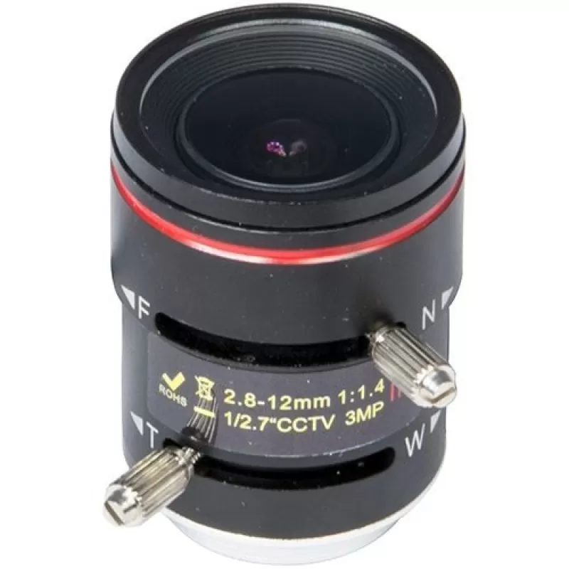 Accesoriu supraveghere PXW VS02812GNB-3MP, Lentila 2.8 - 12mm