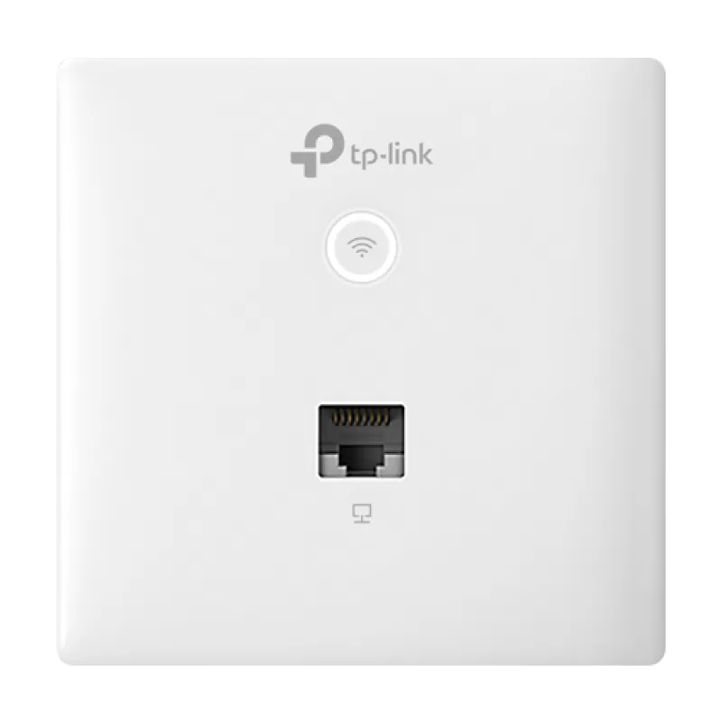 Access Point Wi-Fi 4, 2.4 GHz, 300 Mbps, 2 x 1.8 dBi, 2 x RJ45 10/100 Mbps, PoE - TP-Link Omada EAP115-Wall
