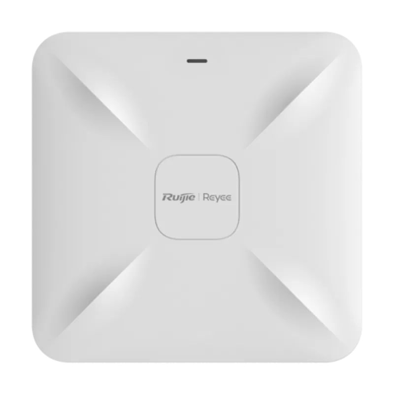 Access Point Wi-Fi 5, AC1300 Dual-Band, 2 dBi, 2 x RJ45 100 Mbps, PoE, Cloud Management - Ruijie RG-RAP2200(F)