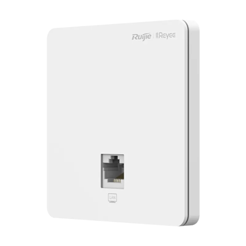 Access Point Wi-Fi 5, AC1300 Dual-Band, 2 dBi, 2 x RJ45 100 Mbps, PoE IN, Cloud Management - Ruijie RG-RAP1200(F) - imagine 1