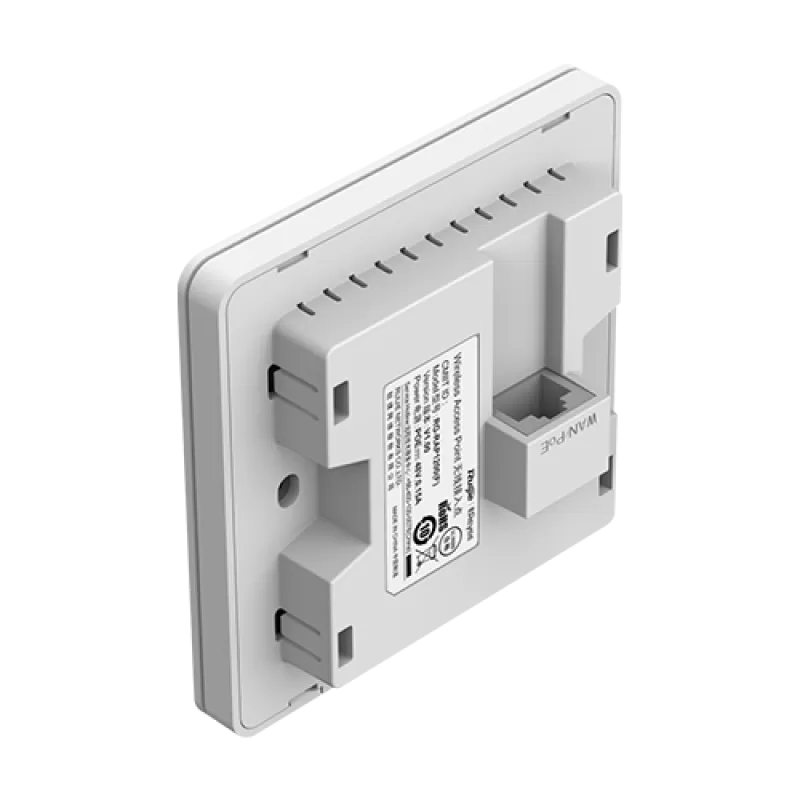 Access Point Wi-Fi 5, AC1300 Dual-Band, 2 dBi, 2 x RJ45 100 Mbps, PoE IN, Cloud Management - Ruijie RG-RAP1200(F) - imagine 3