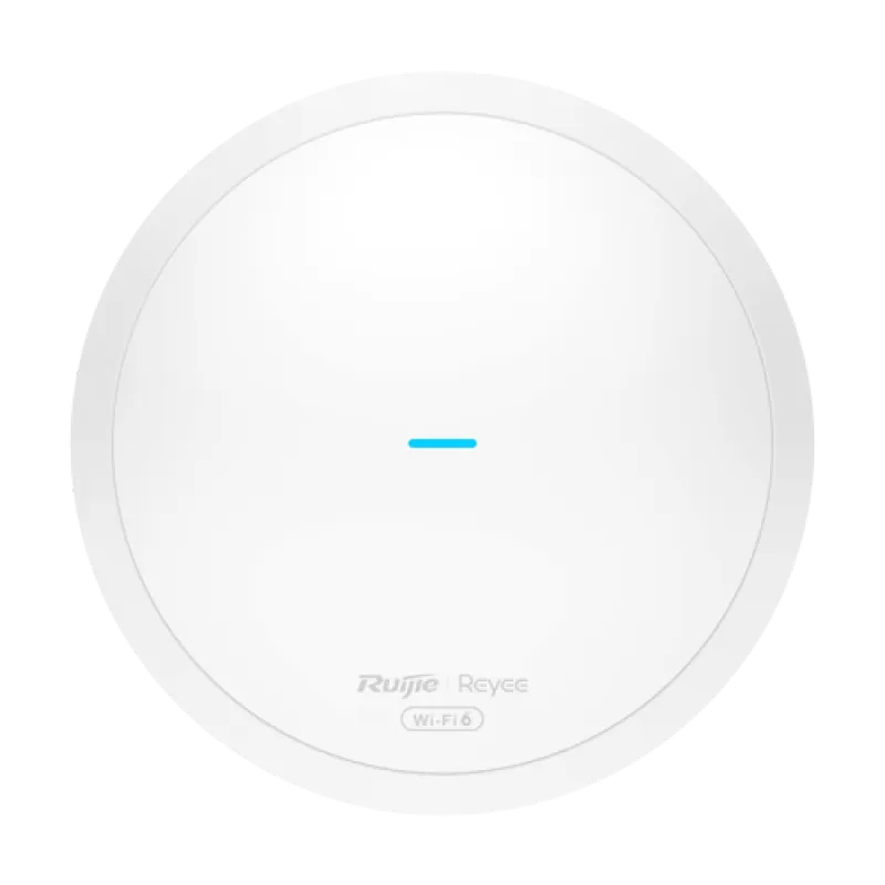 Access Point Wi-Fi 6, AX1800 Dual-Band, 1 x RJ45 Gigabit, PoE IN, Cloud Management - Ruijie RG-RAP62 