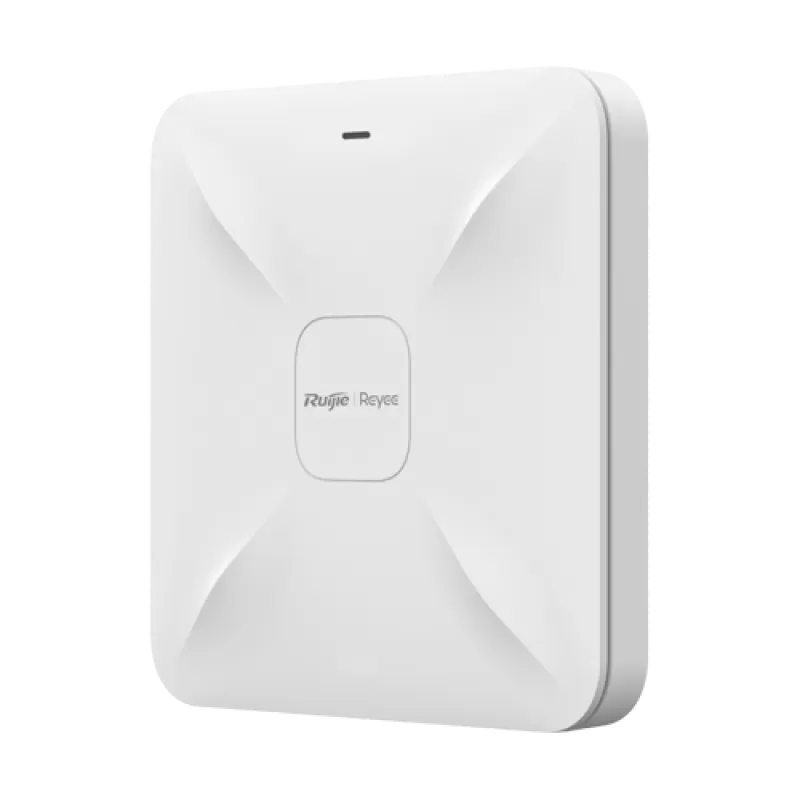 Access Point Wireless AC1300 Dual-Band, Wi-Fi 5, 2x RJ45 Gigabit, PoE IN, Cloud Management - Ruijie RG-RAP2200(E) - imagine 1