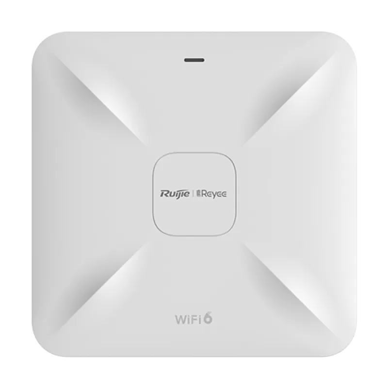 Access Point Wireless AX3200 Dual-Band, Wi-Fi 6, 1x RJ45 2.5G, 1x RJ45 1G, PoE IN, Cloud Management - Ruijie RG-RAP2260(E)