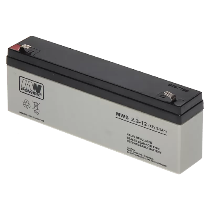 Acumulator 12V, 2.3Ah - MWS MWS12-2.3