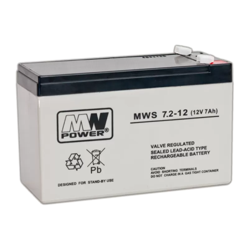 Acumulator 12V, 7.2Ah - MWS MWS12-7.2