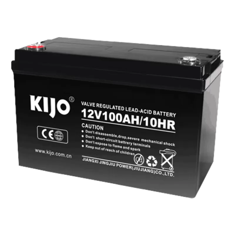 Acumulator Pb-acid AGM Deep Cycle, 12V, 100Ah, conector M8 - KIJO JM12-100