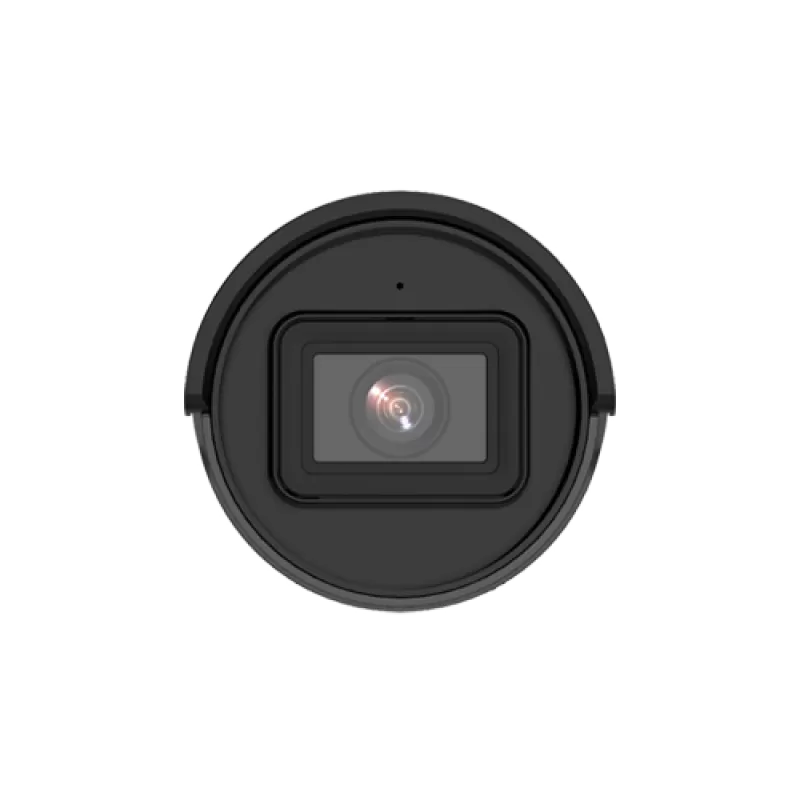 AcuSense - Camera IP 4MP, lentila 2.8mm, IR 40m, Mic. PoE, neagra - HIKVISION DS-2CD2043G2-IU-2.8mm-BLACK - imagine 1