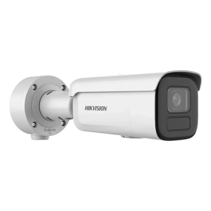 AcuSense, DarkFighter - Camera IP, 4MP, lentila motorizata 2.8-12mm VF, IR 60m, Alarma, PoE - HIKVISION DS-2CD2646G2HT-IZS(2.8-12mm)