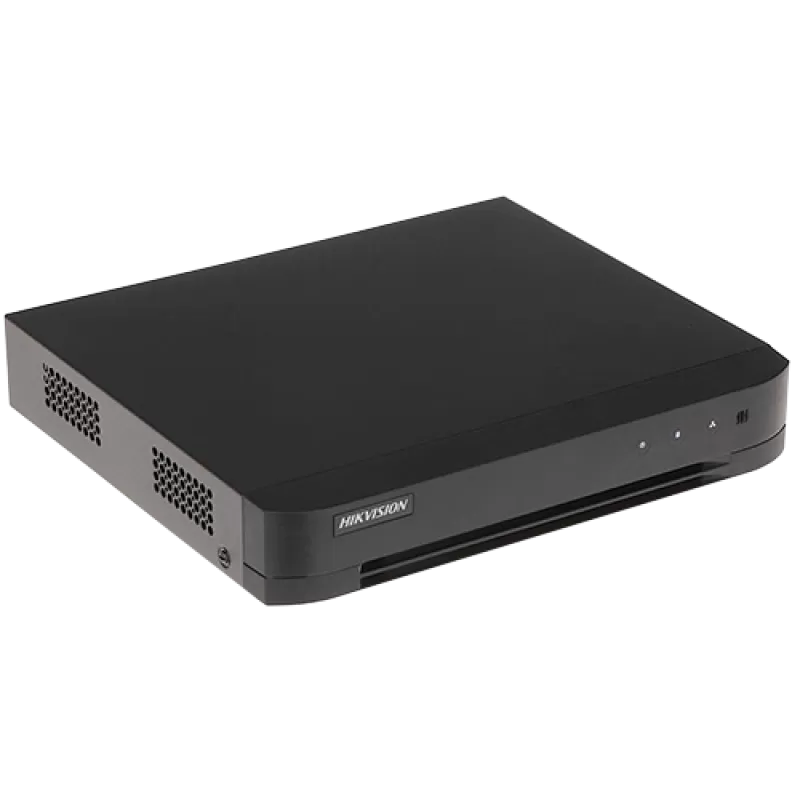 AcuSense - DVR 4 ch., 8MP, audio over coaxial, Analiza video - HIKVISION iDS-7204HUHI-M1-E