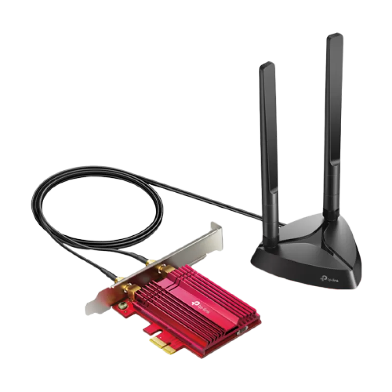Adaptor PCI-E Bluetooth 5.2, Wi-Fi 6, AX3000 Dual-Band, 2 x Antene High-Gain - TP-Link ArcherTX3000E