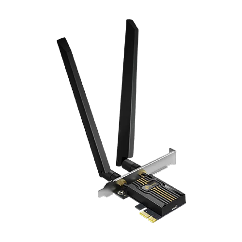 Adaptor PCI-E Bluetooth 5.4, Wi-Fi 7, BE9300 Tri-Band, 2 x Antene High-Performance - TP-Link ArcherTBE552E