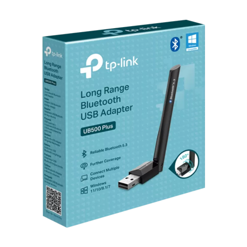 Adaptor USB Bluetooth 5.3, Antena Externa - TP-Link UB500Plus - imagine 1