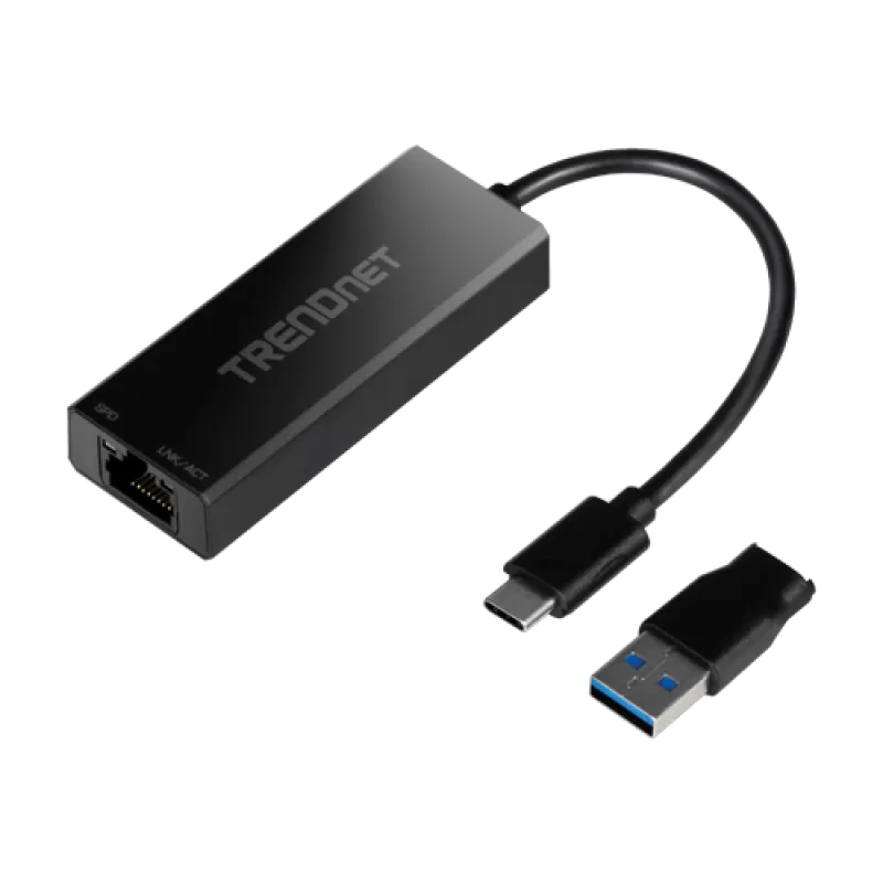 Adaptor USB-C 3.1 la RJ45 2.5G, adaptor USB-A - TRENDnet TUC-ET2G