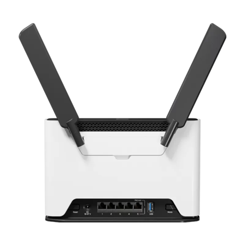AP AX3600 Chateau PRO WiFi6, 2.4/5 GHz, 4 x RJ45 Gigabit, 1 x RJ45 Gigabit PoE OUT, NAND - MikroTik H53UiG-5HaxQ2HaxQ - imagine 2