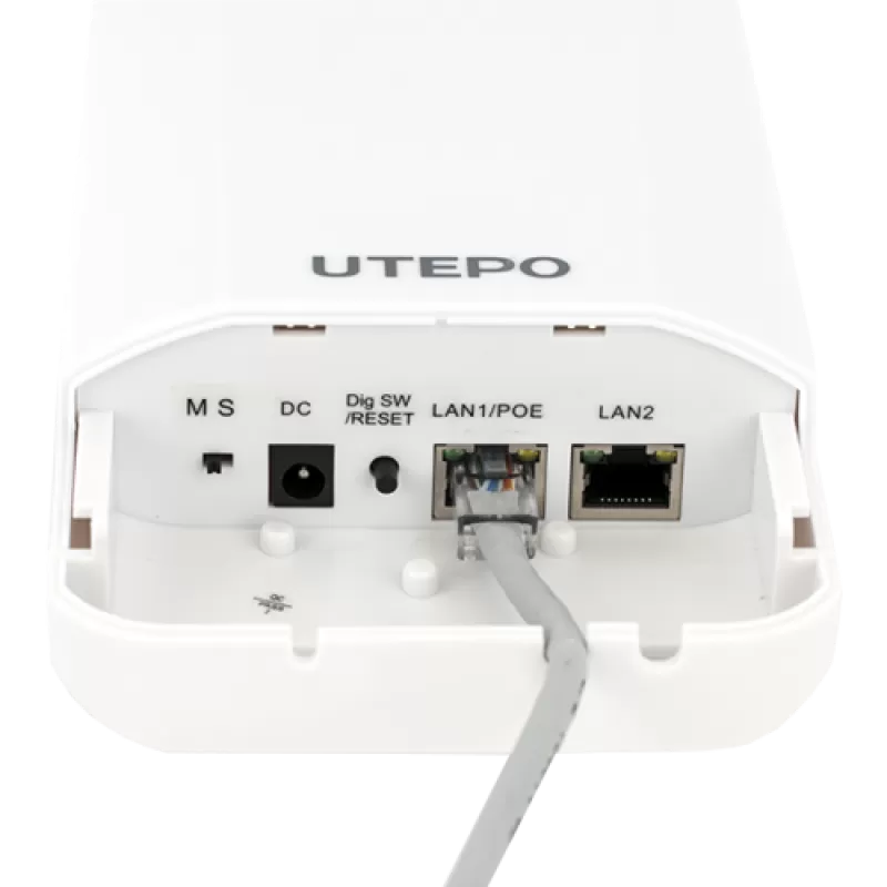 AP/Bridge wireless 2.4GHz, 300Mbps, 500m, PoE - UTEPO CP2-300 - imagine 1