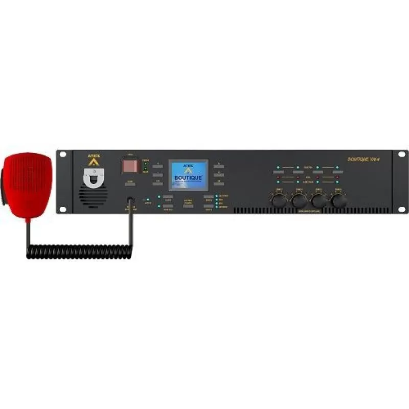 ATEIS BTQ-VM450 Sistem Principal, 4 zone, Amplificator 500W, Class-D