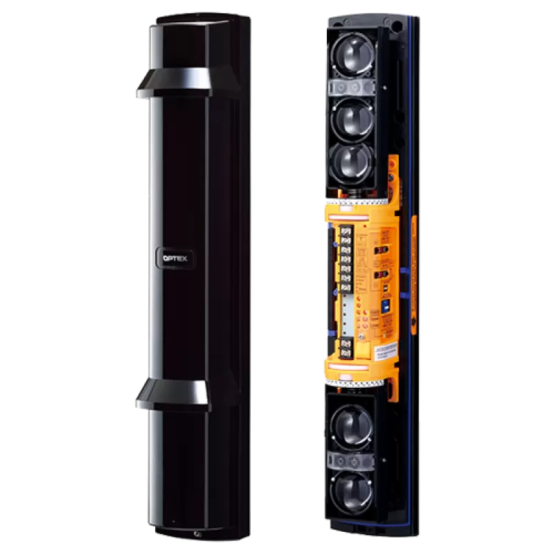 Bariera IR de exterior 60m, 4 fascicule, 4 canale Professional - OPTEX SL-200QDP - imagine 1