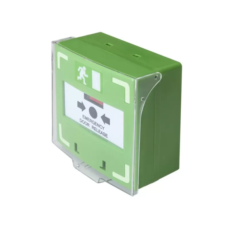 BUTON APLICABIL PENTRU IESIRE URGENTA, VERDE