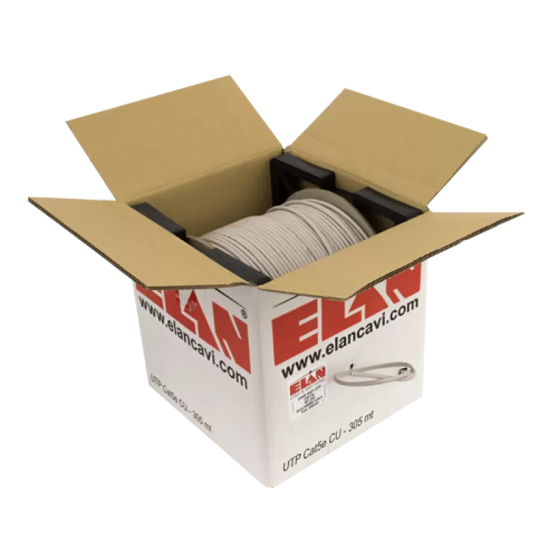 Cablu UTP, cat 5E, CUPRU 100%, 305m UTP-CAT5e-CU - imagine 1