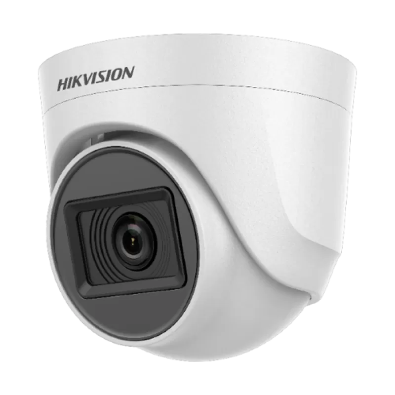 Camera analog, 2MP, lentila 2.8mm, IR 20 m, Audio over coaxial, TVI/AHD/CVI/CVBS - HIKVISION DS-2CE76D0T-ITPFS-2.8mm