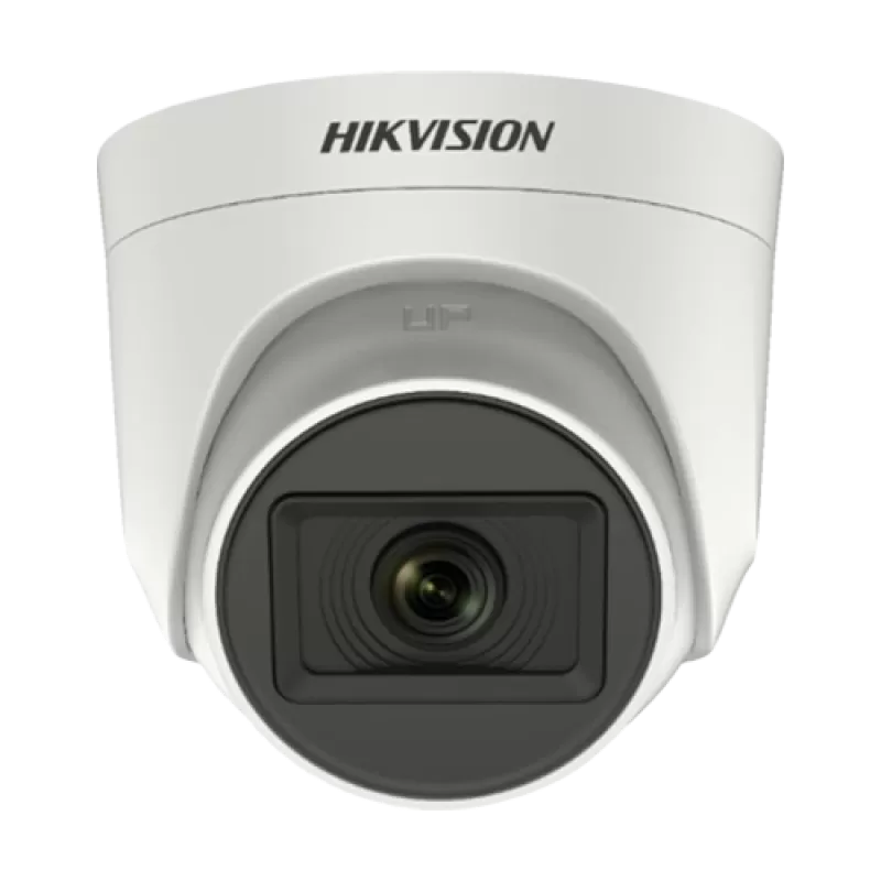 Camera Analog 5MP, lentila 2.8mm, IR 20m, AHD,TVI,CVI,CVBS, Mic - HIKVISION DS-2CE76H0T-ITPFS-2.8mm
