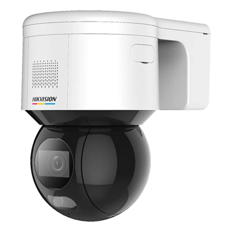 Camera ColorVu, IP, PT, 4 MP, lentila 4mm, WL 30m, Audio, Alarma, PoE, IP66 - HIKVISION DS-2DE3A400BW-DE(F1)(T5) - imagine 1