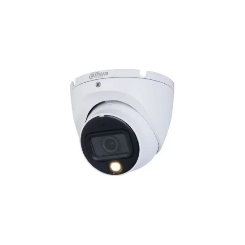 Camera de supraveghere Dahua HAC-HDW1200TLM-IL-A-0280B-S6 Dome HDCVI Smart Dual Light 2MP, CMOS, 2.8mm, IR 20m, Super Adapt, microfon, IP67