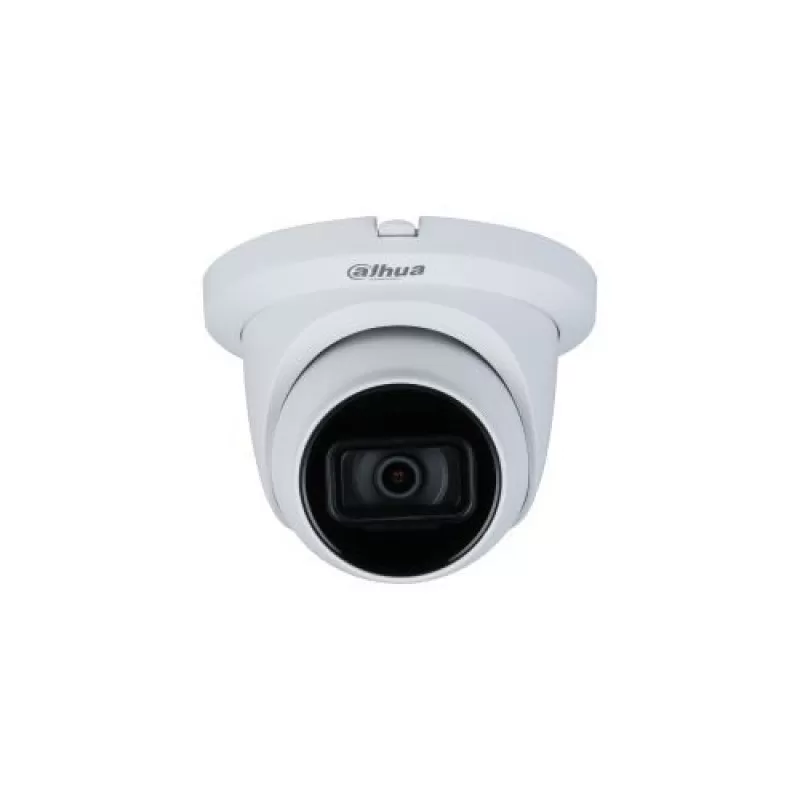 Camera de supraveghere Dahua HAC-HDW1200TMQ-A-0280B-S6 Dome HDCVI si analogica, 2MP, CMOS, 2.8mm, IR 60m, Built-in Mic, IP67, metal, instalare rapida