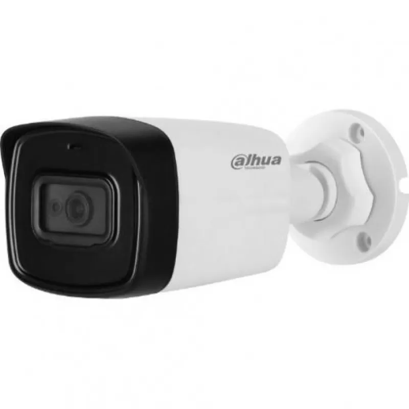 Camera de supraveghere Dahua HAC-HFW1200TL-0360B Bullet, HDCVI, 2MP, CMOS 1/2.7,  3.6mm, 2LED, IR 40m, IP67, carcasa plastic