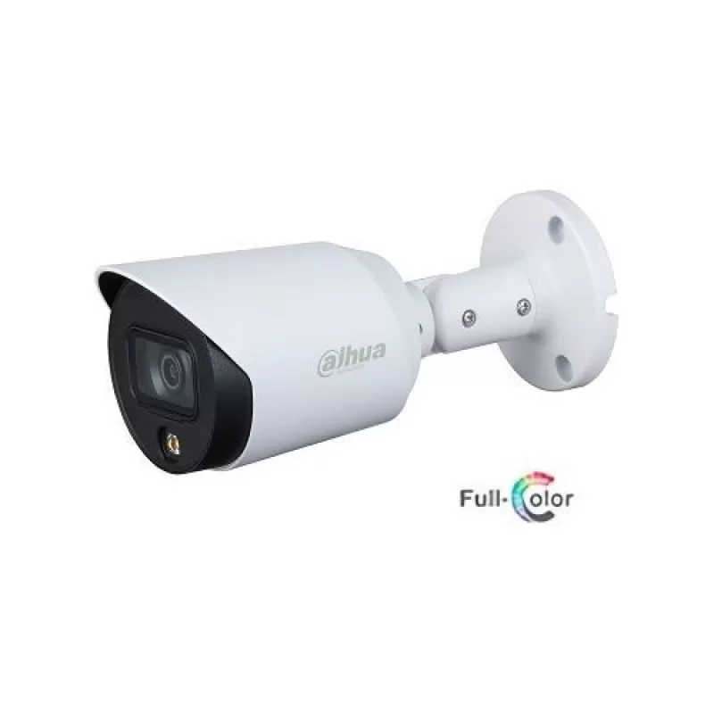 Camera de supraveghere Dahua HAC-HFW1239T-A-LED-0280B-S2 HDCVI Bullet 2MP, CMOS 1/2.8'', 2.8mm, LED 20m, WDR 130dB, Microfon, IP67