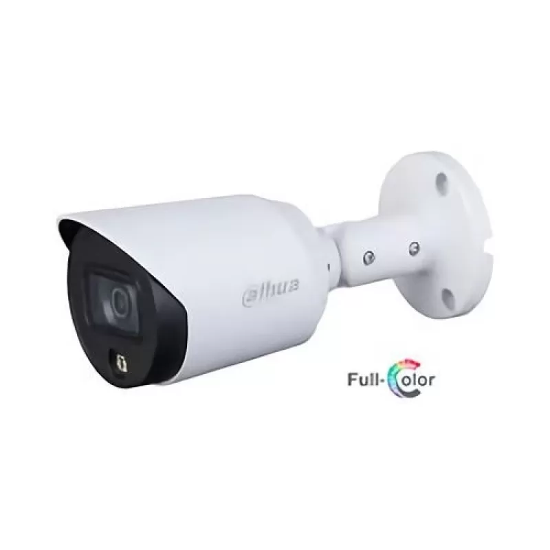 Camera de supraveghere Dahua HAC-HFW1239T-A-LED-0360B, Bullet HDCVI Starlight, 2MP @30fps, CMOS1/2.8'', 3.6mm, Iluminator 20m, Mic, IP67