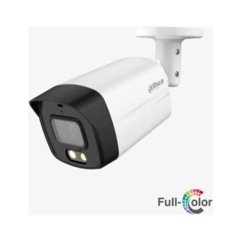 Camera de supraveghere Dahua HAC-HFW1239TLM-A-LED-0280B, HDCVI 2MP Full-color, CMOS 1/2.8'', 2.8mm, IR 40m, WDR 130dB, IP67