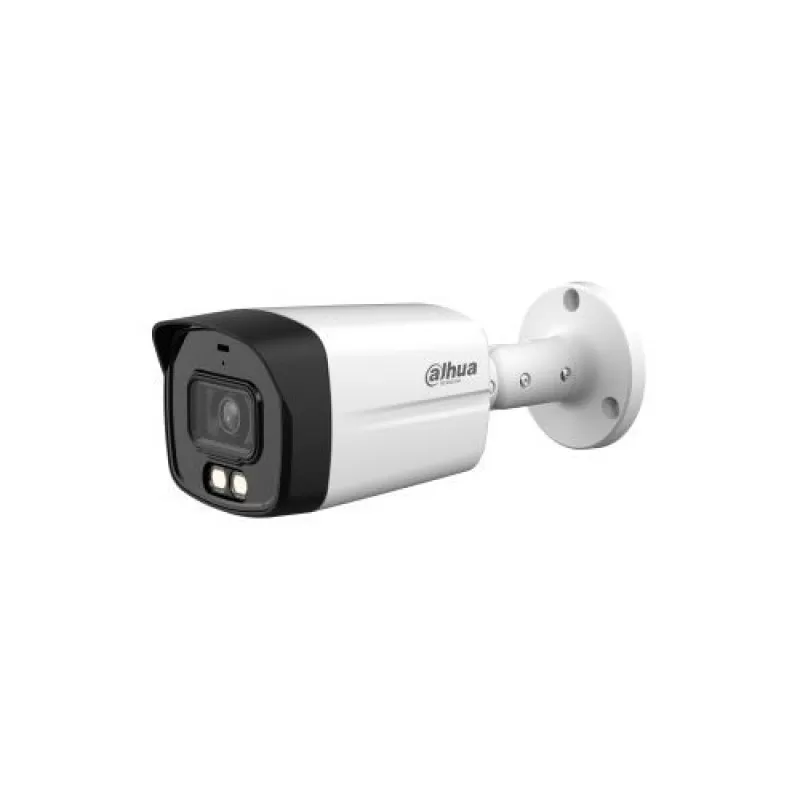 Camera de supraveghere Dahua HAC-HFW1809TLM-A-LED-0360B Bullet HDCVI, Full-color, 8 MP, 3.6 mm, IR 40 m, microfon