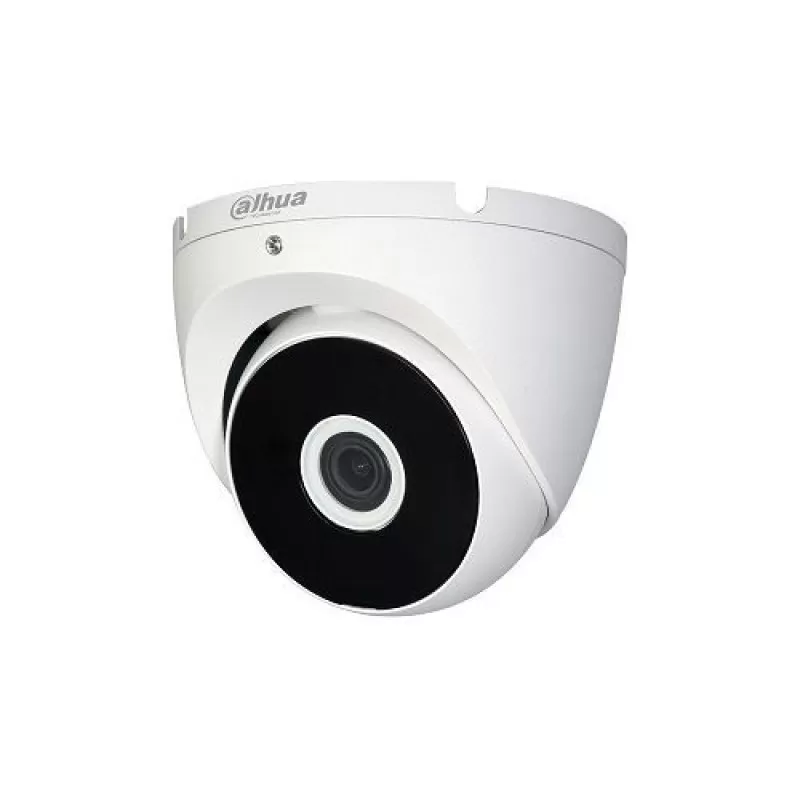 Camera de supraveghere Dahua HAC-T2A21-0280B, HDCVI Dome 2MP, CMOS 1/2.7'', 2.8mm, IR 20m, IP67, carcasa metal