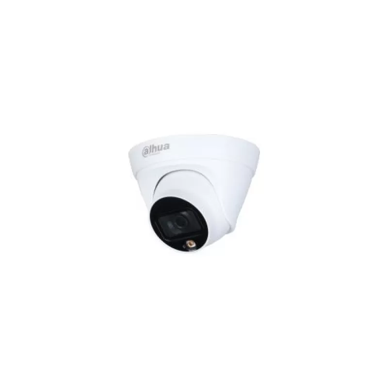 Camera de supraveghere Dahua IPC-HDW1239T1-LED-0280B-S5 IP Dome Full-color 2MP, CMOS 1/2.8'', 2.8mm, LED 10m, IP67, PoE