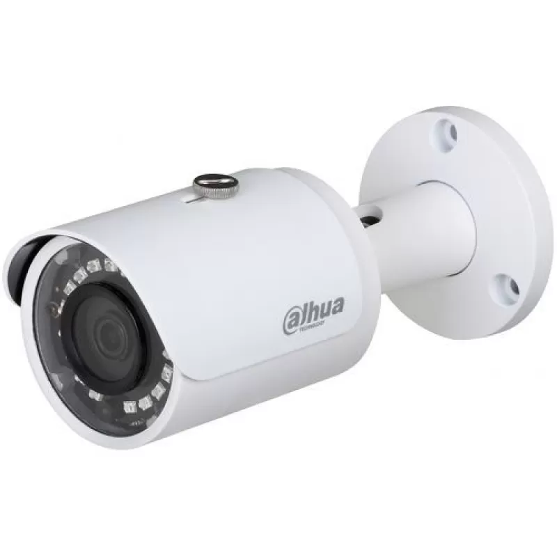 Camera de supraveghere Dahua IPC-HFW1531S, Bullet, 5MP, CMOS 1/2.7'', 2.8mm, 18 LED, IR 30m, H.265+, WDR 120dB, IP67, Carcasa metal
