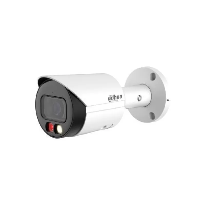 Camera de supraveghere Dahua IPC-HFW2249S-S-IL-0360B  bullet IP 2 MP, 3.6 mm, IR / lumina alba 30 m, slot card, PoE