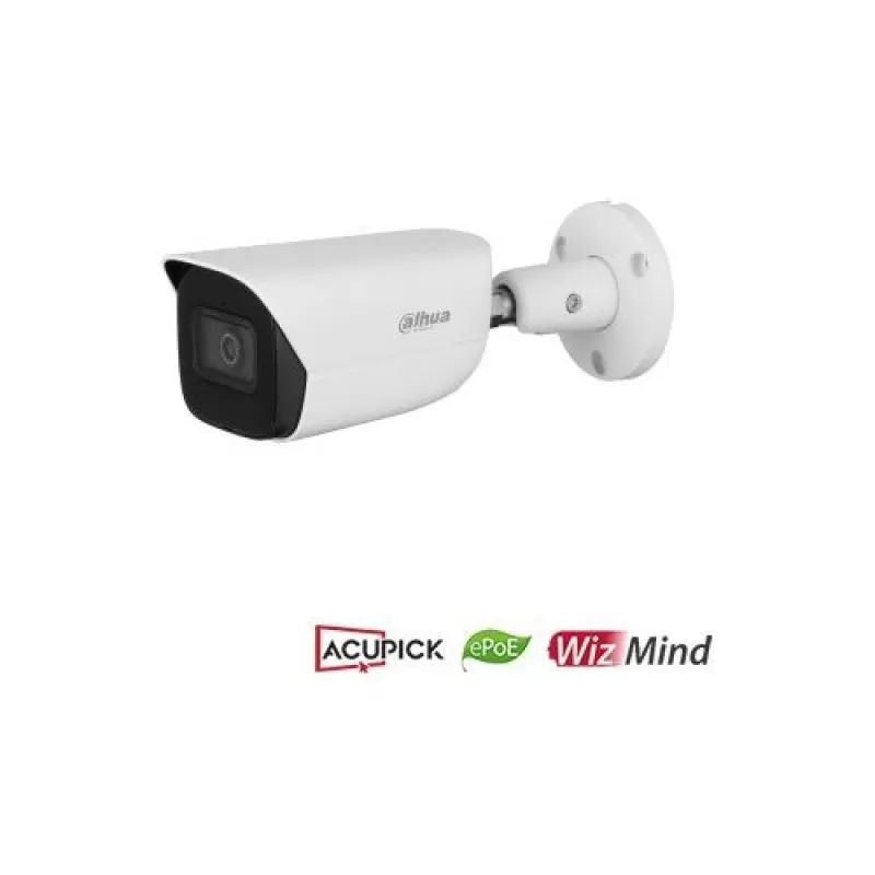 Camera de supraveghere Dahua IPC-HFW5442E-ASE-0280B-S3 Bullet IP ONVIF AI WizMind S 4MP, CMOS 1/1.8'', 2.8mm, IR 50m, WDR 140dB, MicroSD 512GB, Audio
