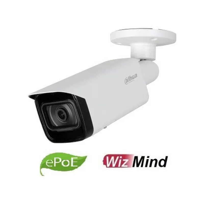 Camera de supraveghere Dahua IPC-HFW5842T-ASE-0280B-S2 IP Bullet WizMind 8MP, CMOS 1/1.8'', 2.8mm, IR 50m, WDR, Microfon, ePoE, IP67, IK10, SMD 3.0