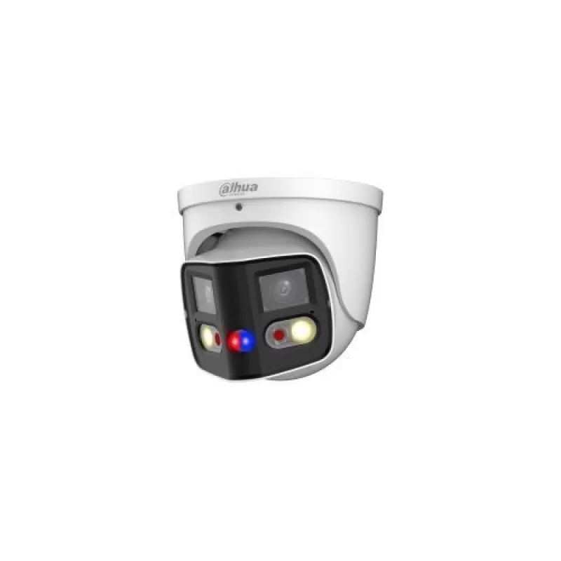 Camera de supraveghere Dahua IPC-PDW3849-A180-E2-AS-PV-0280B  Dome 2x4MP, IR 25m, microfon, difuzor, IP67