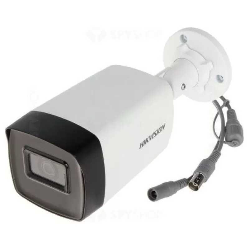 Camera de supraveghere Hikvision DS-2CE17H0T-IT3F2C Turbo HD bullet 5MP 2.8mm IR 40m iluminare, IP67, plastic